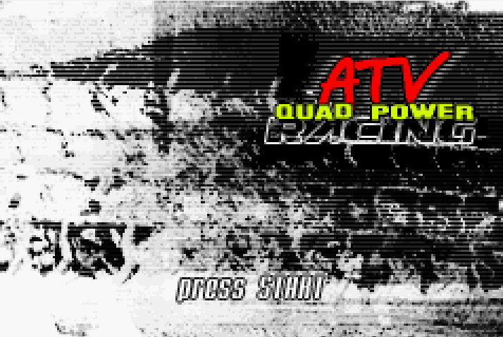 ATV Quad Power Racing Title Screen